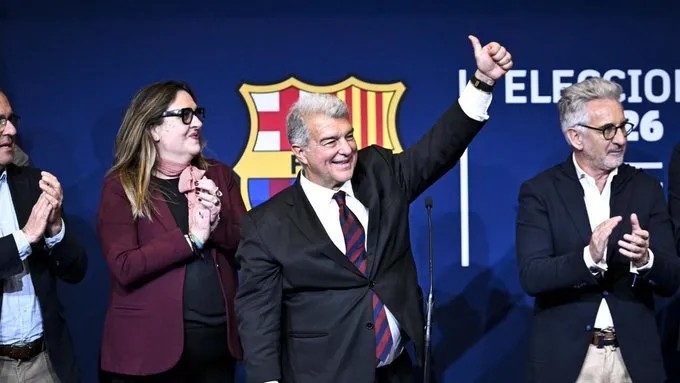 leyu团队-拉波尔塔：目标是打造更强的巴萨，在任期中期完成球场建设